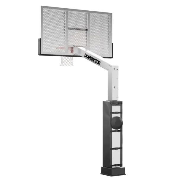 Dominator 72 inch fixed height basketball hoop system victoria playco