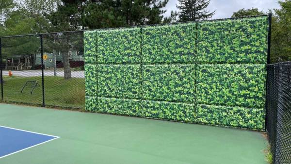 Pickleblok®Noise Reduction System for Pickleball Courts